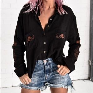 One Teaspoon Blue Hawks